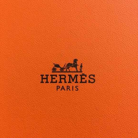 Hermes Square Gift Box with Fabric Cushion Tissue Paper Accessory Gift Box - Picture 3 of 14